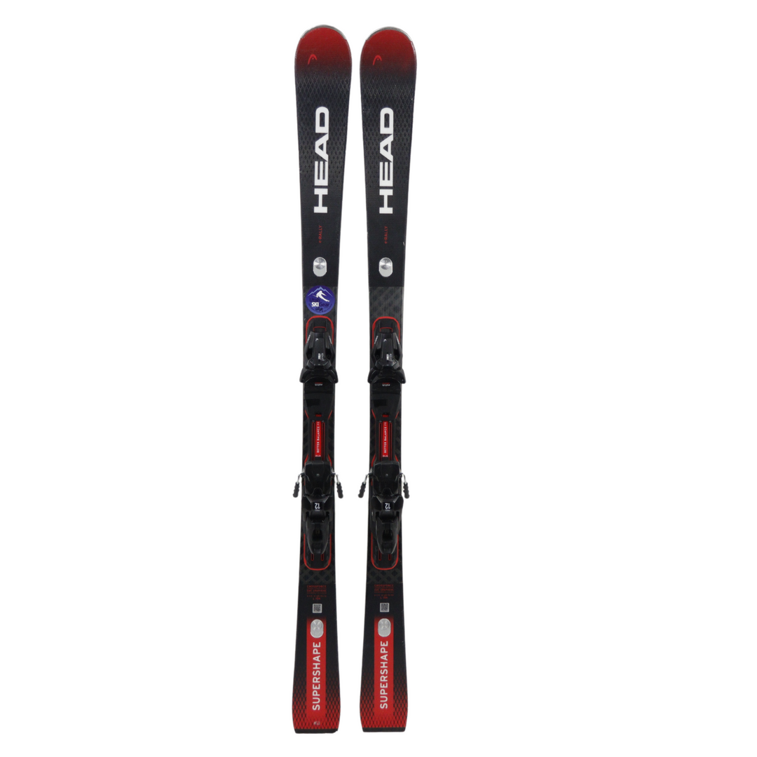 Head Supershape E-Rally 156cm + Head PRD12 Demo Bindings- USED SKIS Head 156cm