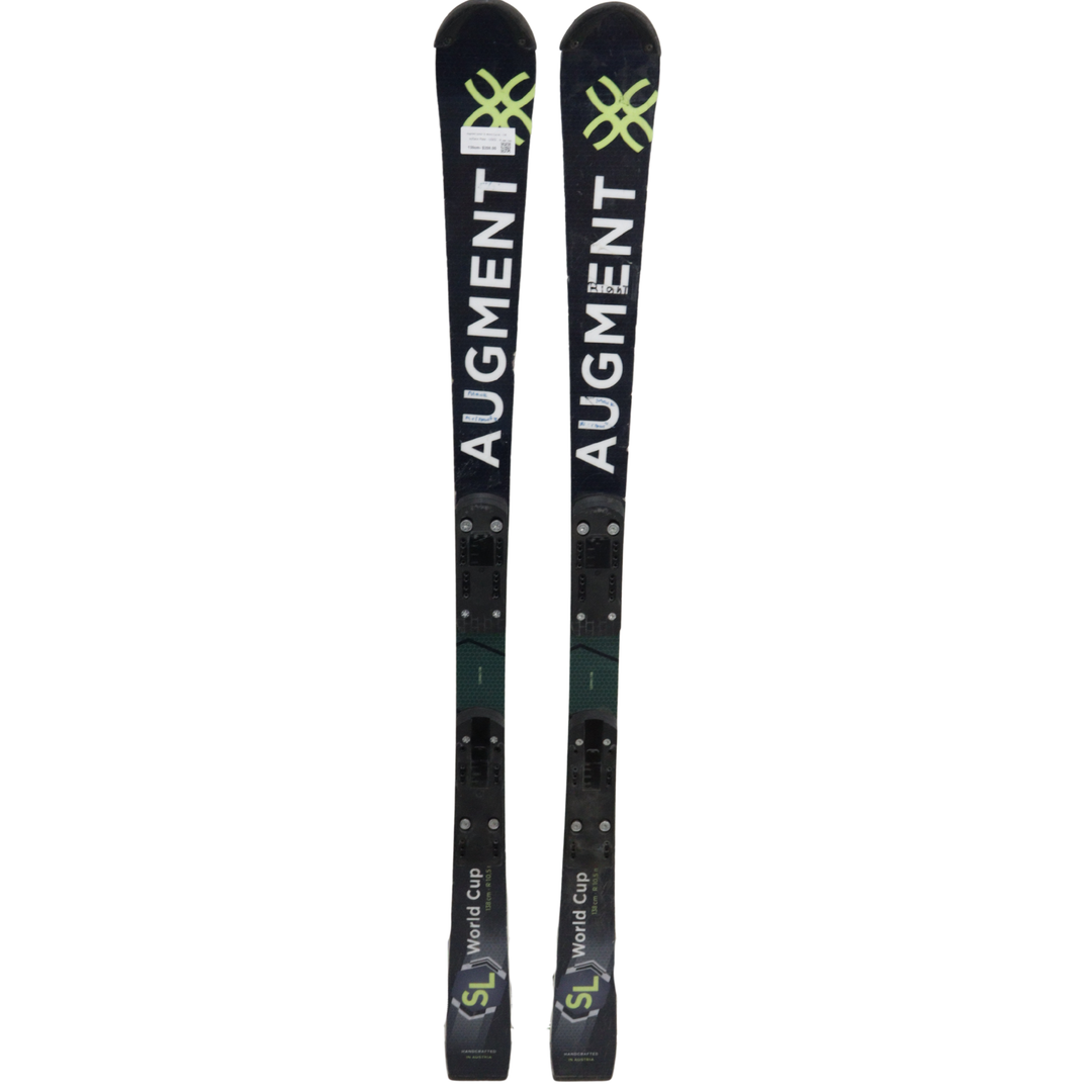 Augment Junior SL World Cup ski - 138 w/Race Plate - USED Utah Ski Gear