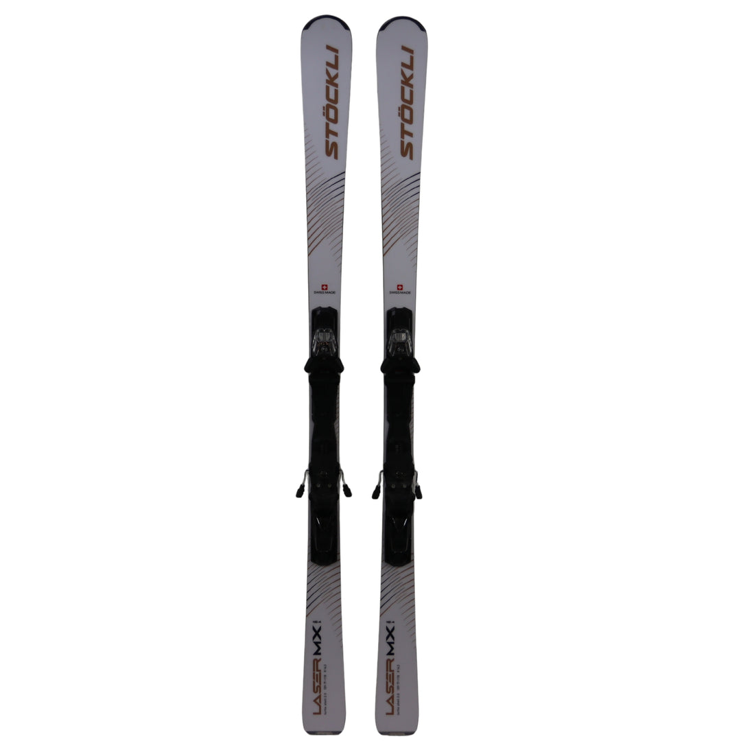 Stockli Laser MX 164cm + Solomon MC 11 Bindings- USED SKIS Stockli 165cm