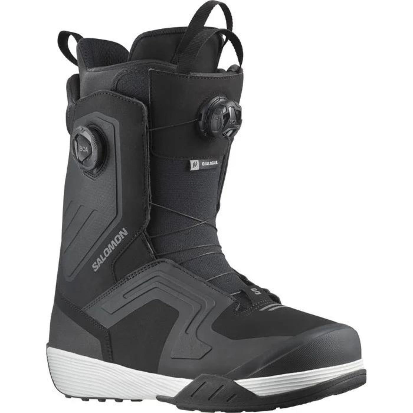 Salomon Dialogue Dual Boa Snowboard Boots 2025 SNOWBOARD BOOTS Salomon 9M / 27 Black