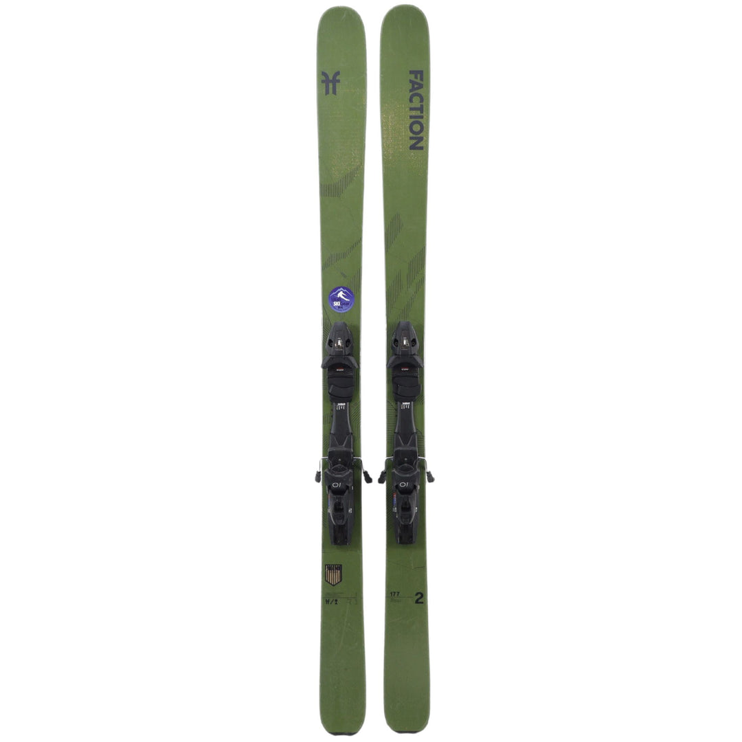 Faction Agent 2 177cm + SP10 Demo Bindings 2025 - USED SKIS Faction 177cm