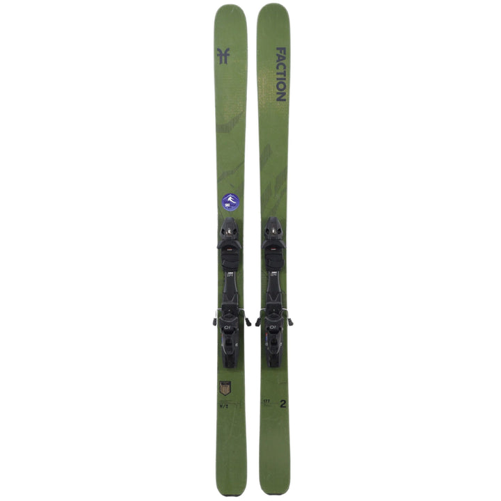 Faction Agent 2 177cm + SP10 Demo Bindings 2025 - USED SKIS Faction 177cm