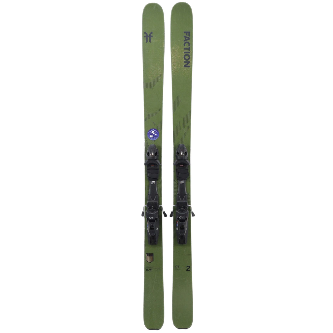 Faction Agent 2 177cm + SP10 Demo Bindings 2025 - USED SKIS Faction 177cm