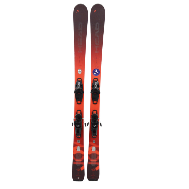 Head Total Joy 153cm + Head Joy Eleven Demo Bindings- USED SKIS Head
