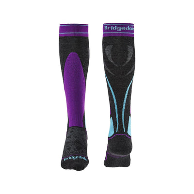 Bridgedale Ski Midweight Merino Endurance Over Calf Women's APPAREL Bridgedale Socks   