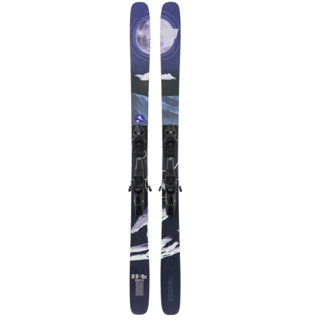Armada ARV 100 186cm + SP10 Bindings - USED SKIS Armada
