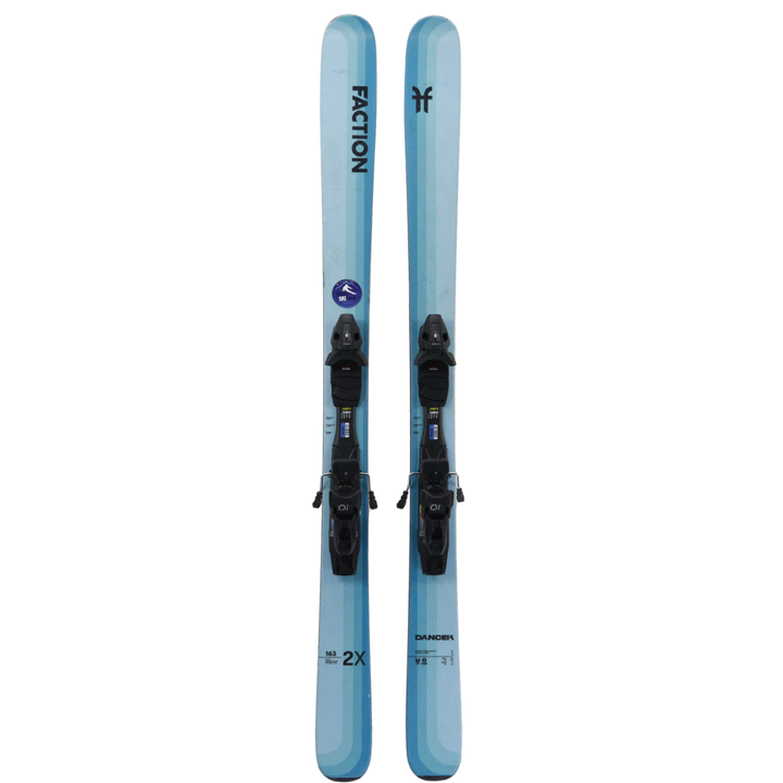 Faction Dancer 2X 163cm + Tyrolia SP 10 Demo Bindings | 2024 USED USED SKIS Faction