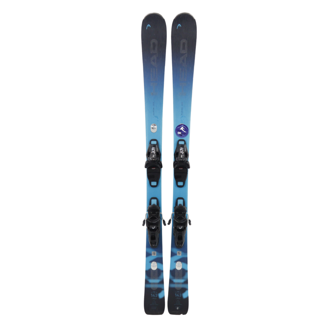 Head Super Joy 143cm 2025 + Head Joy Eleven Demo Bindings- USED SKIS Head