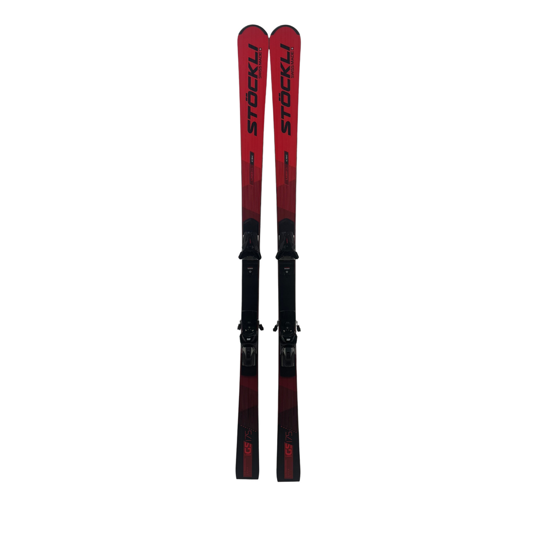 Stockli Laser GS CSC - WRT 12 Bindings- USED SKIS Stockli 175cm