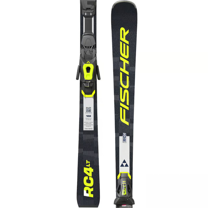 Fischer RC4 LT Skis + Z11 GW Powerrail - 168cm | 2027 - [Open Box Return] SKIS Fischer