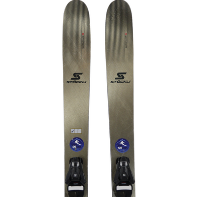 Stockli Stormrider 102 + Salomon Strive 13 Demo Bindings -USED SKIS Stockli