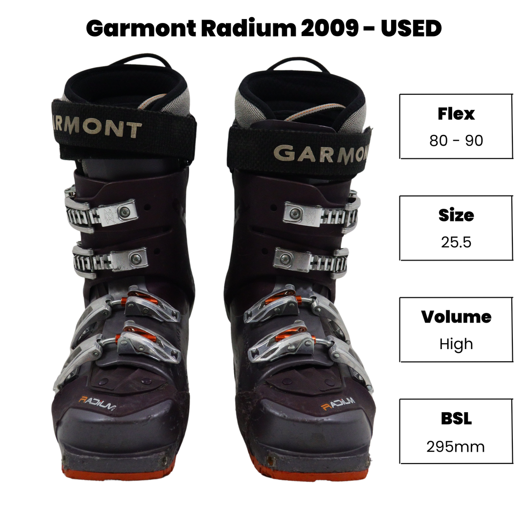 Garmont Radium add AT Ski Boot 2009 - 25.5 USED