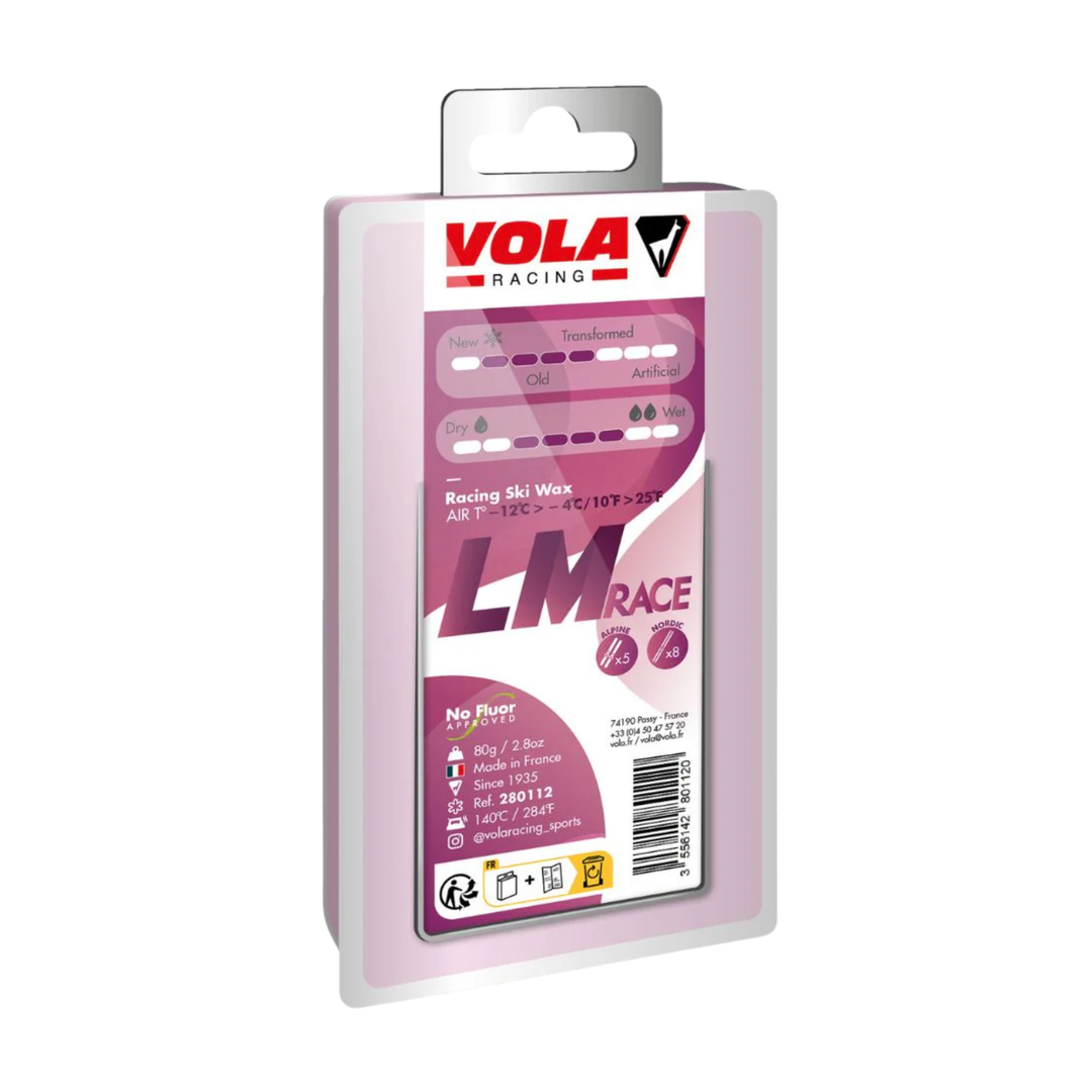 Vola LM Racing Wax 80g SKI & SNOWBOARD WAX Vola Purple -12°C > -4°C / 10°F > 25°F