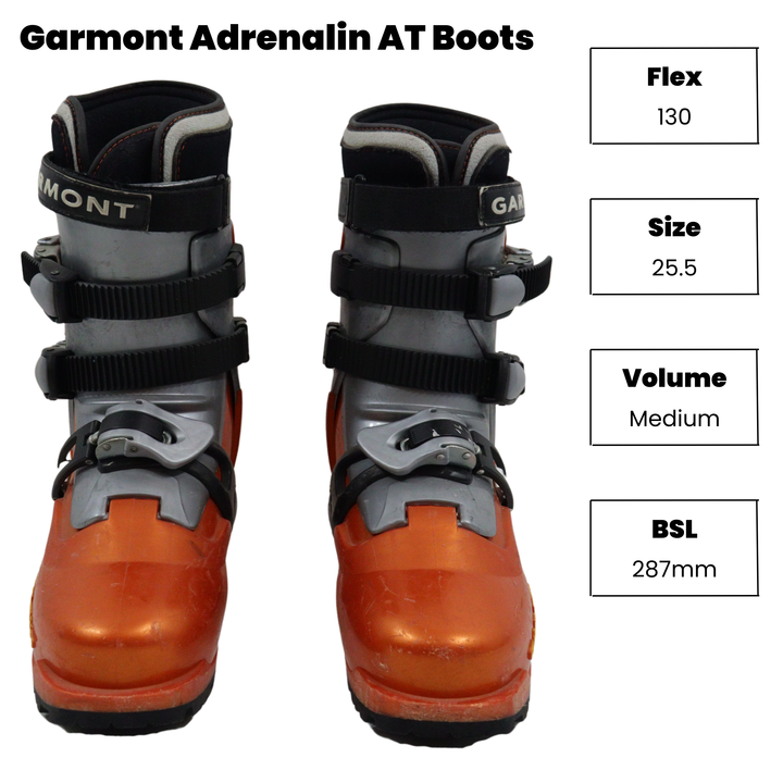 Garmont Adrenalin AT Ski Boot 2005 - 25.5 USED