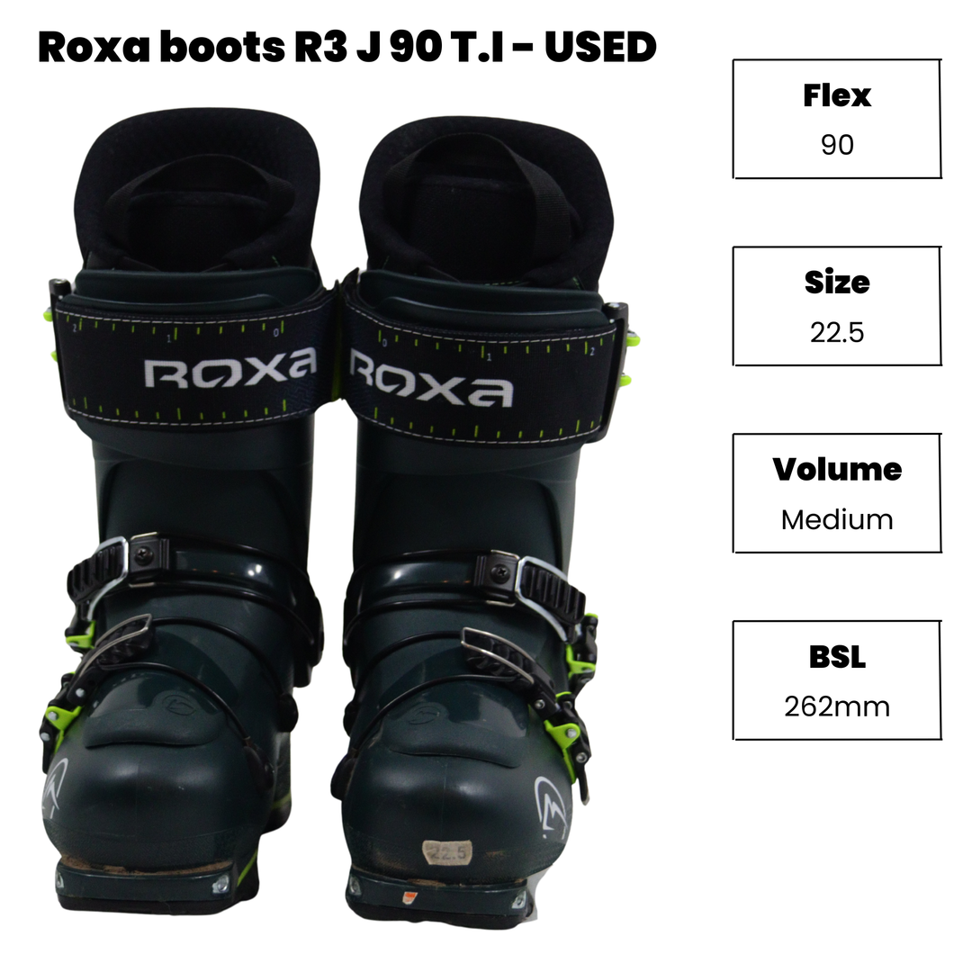 Roxa boots R3 J 90 T.I - 22.5 Used