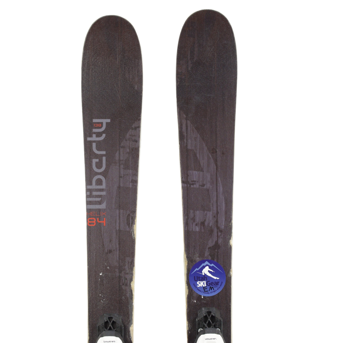 Liberty Helix 84 Junior + Salomon L6 Demo Bindings 2019 - USED SKIS Liberty   