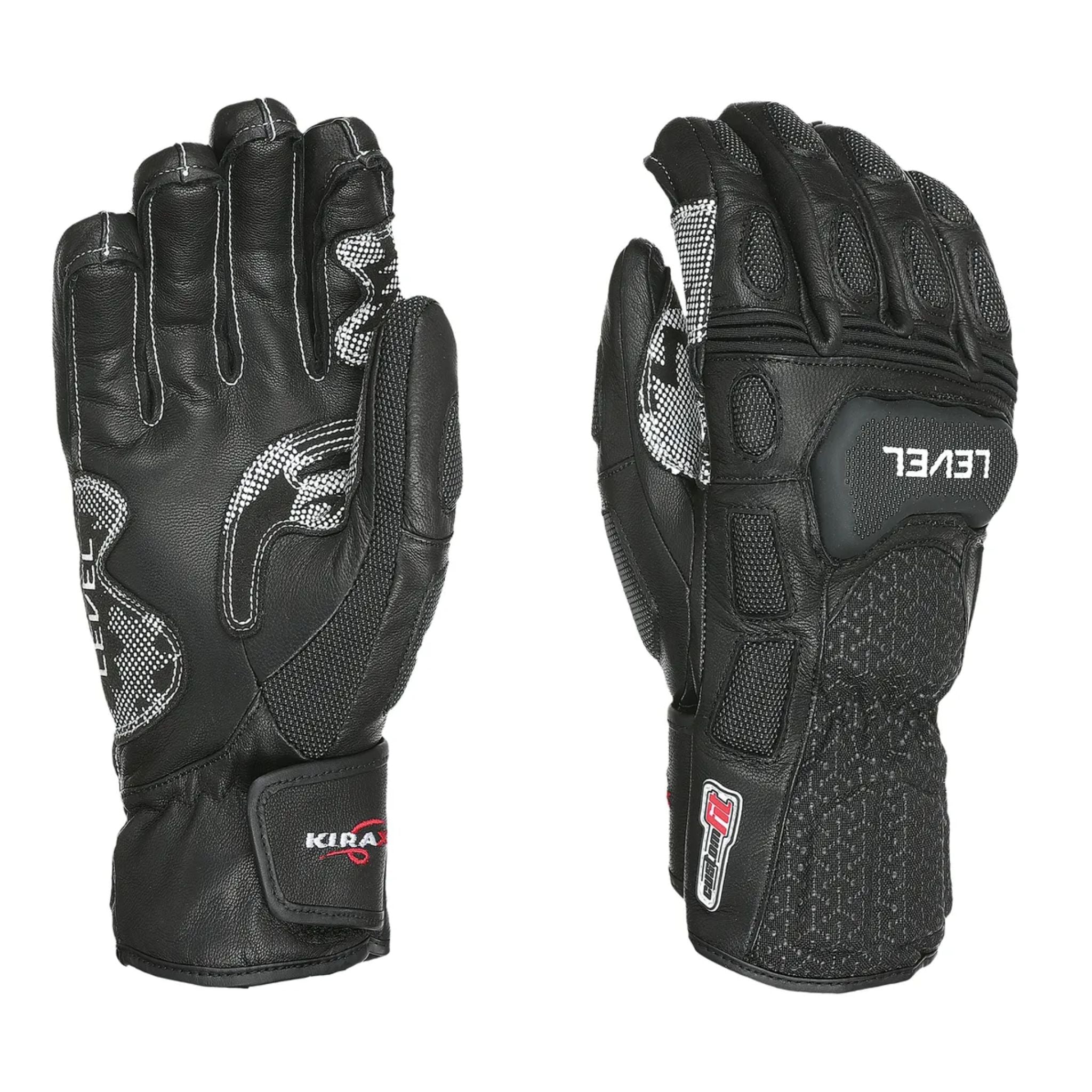 Level SQ CF Glove PK APPAREL Level M - 8 Black 