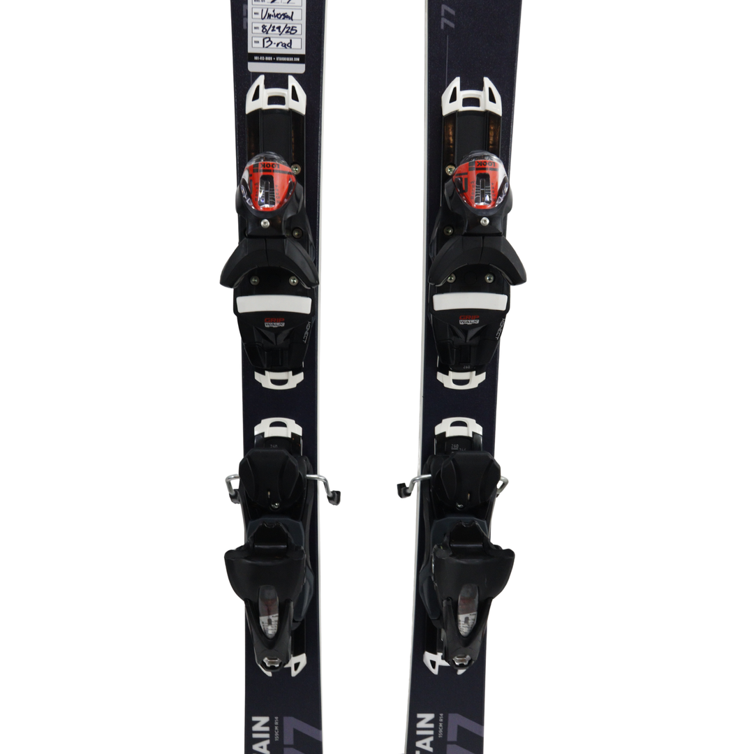 Augment All Mountain 77 Grey - 159cm w/Look SPX 12 Demo Bindings