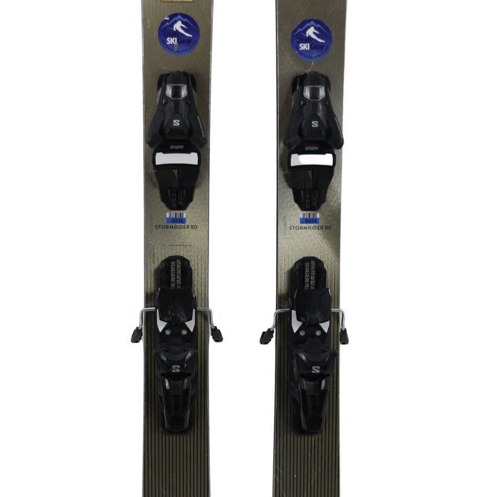 Stockli Stormrider 102 + Salomon Strive 13 Demo Bindings -USED SKIS Stockli
