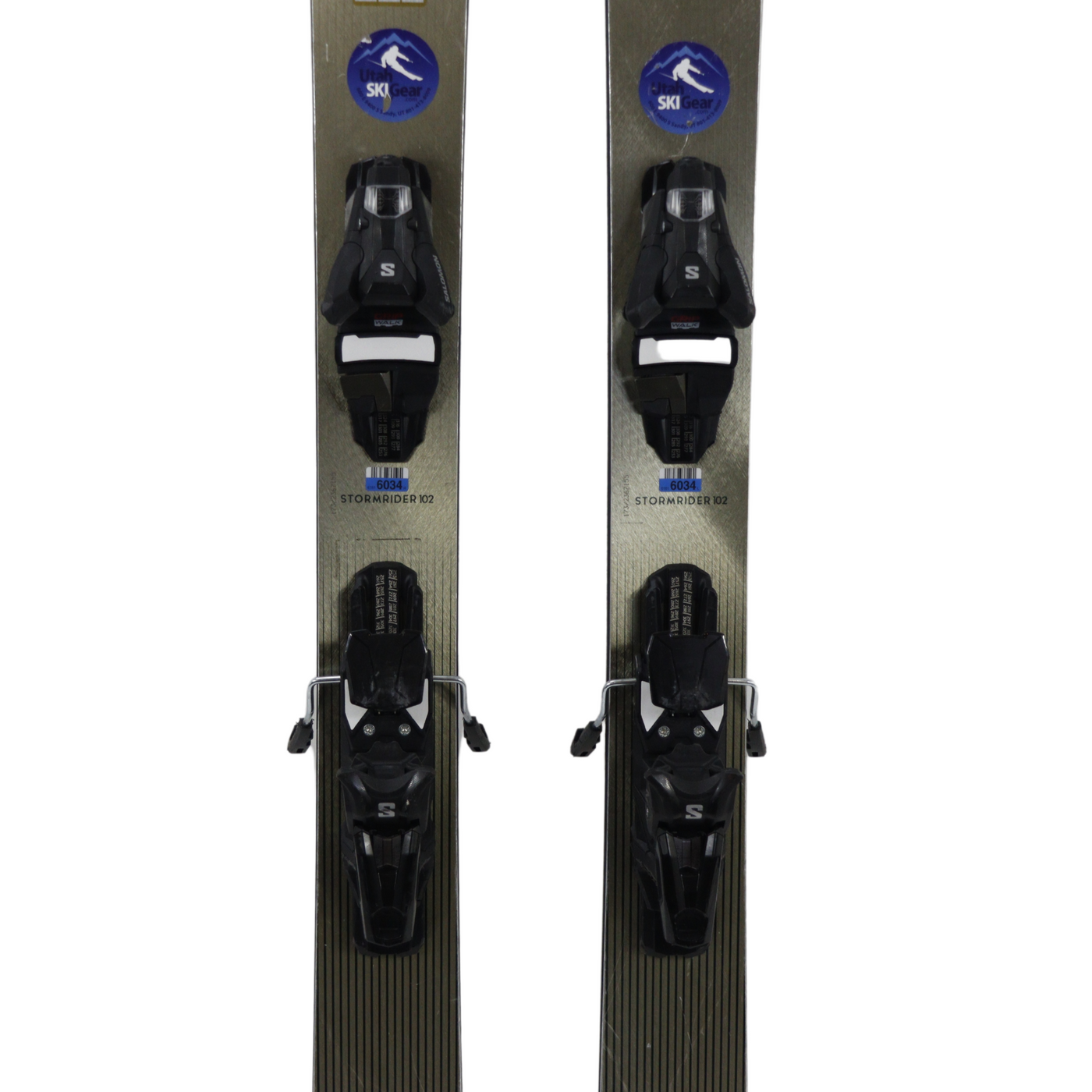 Stockli Stormrider 102 + Salomon Strive 13 Demo Bindings -USED SKIS Stockli