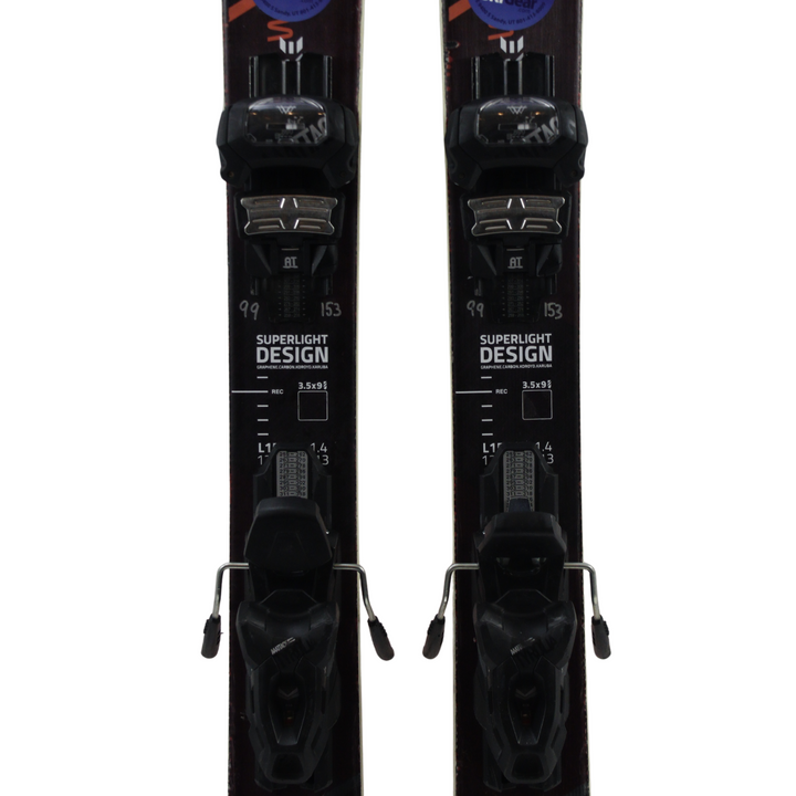 Head Kore 99W 19/20 Women's Skis + Tyrolia Attack 11 Demo Bindings - USED SKIS Head
