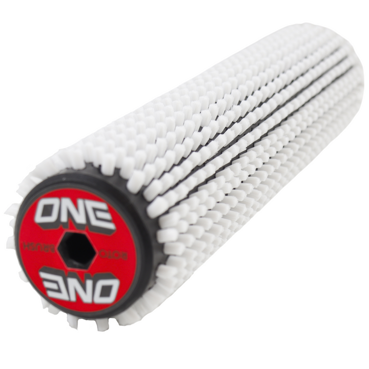 One MFG Snowboard Roto-Brush Set - Stiff Nylon Brush & Handle WAXING & TUNING KITS OneBall