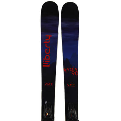 Liberty Evolv 90 172cm USED + New Atomic M 10 Bindings SKIS Liberty