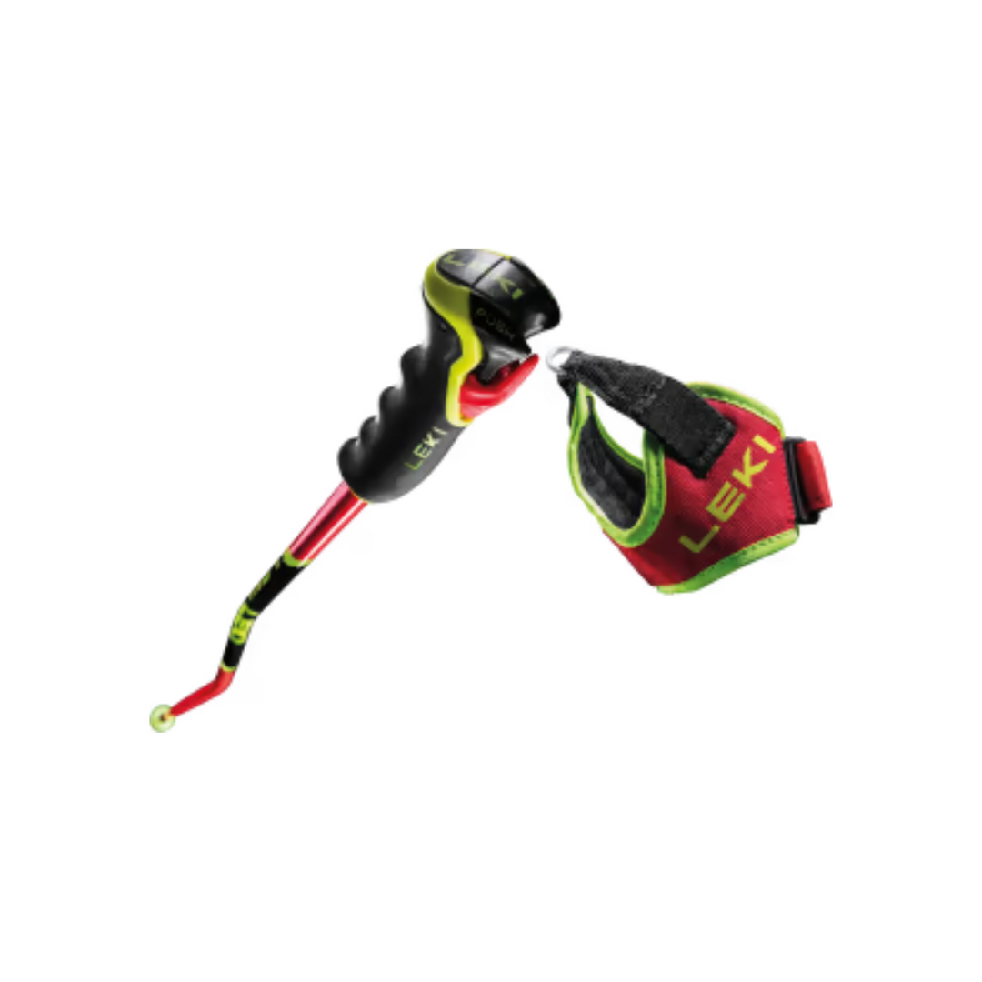 Leki WCR GS Carbon 3D Ski Racing Poles 2025 - OPEN BOX RETURN SKI POLES Leki