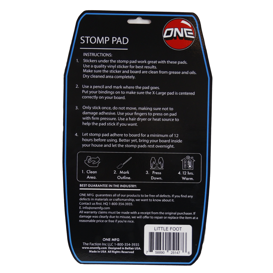 Oneball Little Foot Snowboard Stomp Pad - XL STOMP PADS OneBall