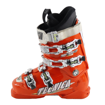 24.5 Tecnica Diablo Inferno R130 Racing Ski Boots 2012 | USED SKI BOOTS Tecnica   