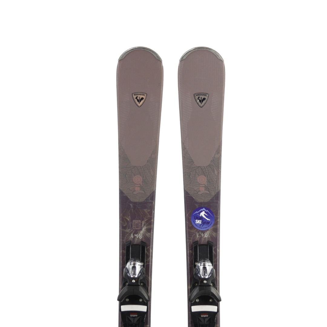 Rossignol Experience 86 Basalt Women's 148cm + Look NX12 Demo Bindings - USED SKIS Rossignol