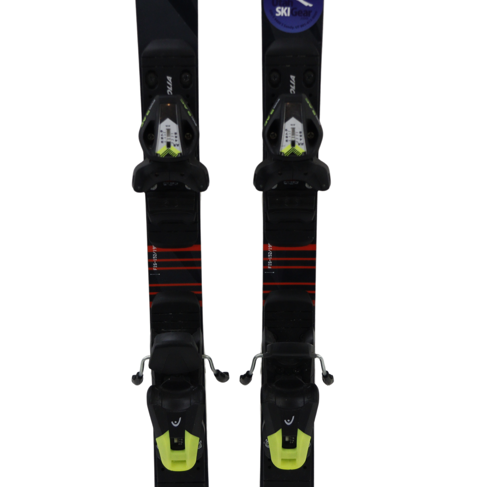 Stockli GS Laser 152cm skis 2022 + Head Evo9 AC Binding - Used SKIS Stockli