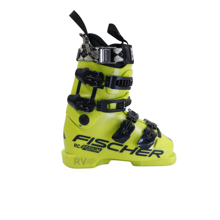 Fischer RC4 Podium LT 90 w/ Booster Straps & NO Insoles | 21.5 - USED Fischer