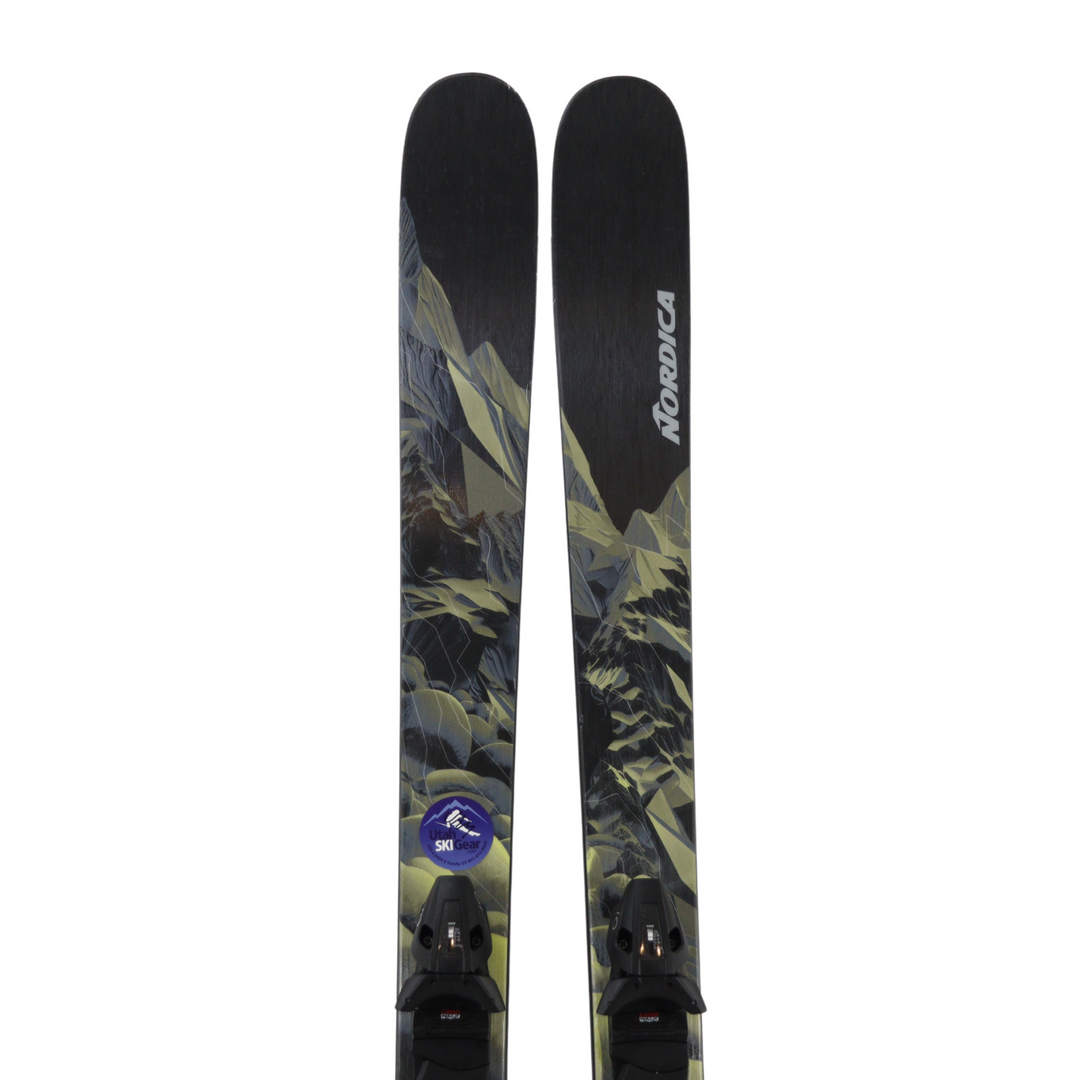 Nordica Enforcer 94 185cm+ Tyrolia SP10 Demo Bindings- USED SKIS Nordica