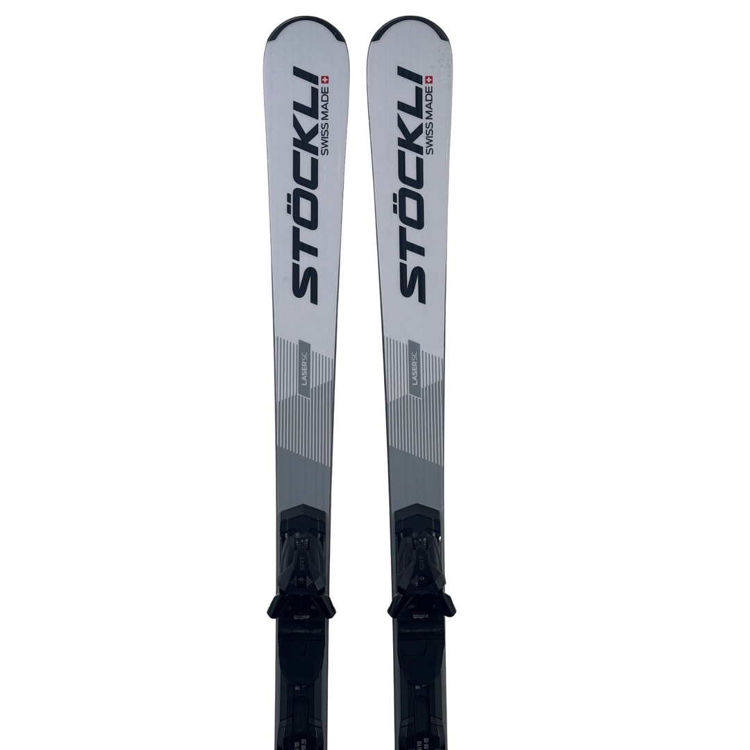 Stockli Laser SC 164cm + Salomon SRT Bindings - USED SKIS Stockli