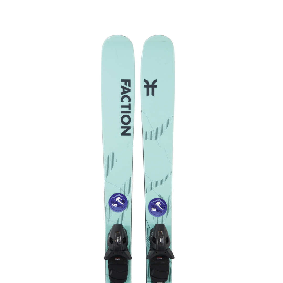 Faction Agent 1X 154cm + Tyrolia SP10 Demo Bindings- USED SKIS Faction