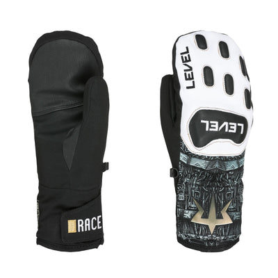 Level Race JR CF Mitten APPAREL Level PK White M - 6JR