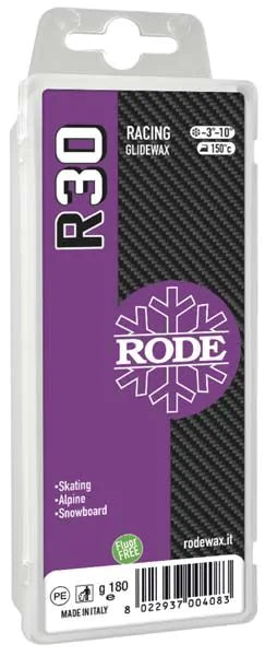 Rode RACING GLIDER 180g SKI & SNOWBOARD WAX Rode Violet