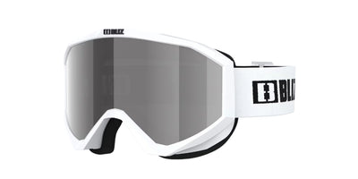 Bliz Liner Ski Goggles GOGGLES Bliz White + Pink Silver Cat2 Lens