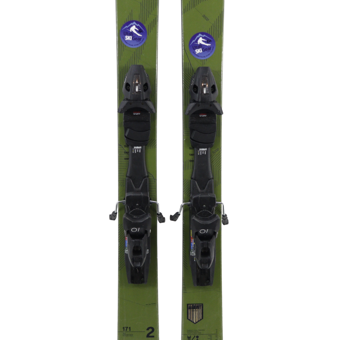 Faction Agent 2 171cm+ Tyrolia SP10 Demo Bindings- USED SKIS Faction