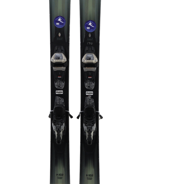 Volkl Mantra 102 2022 + Marker Griffon Demo Bindings- USED SKIS Volkl