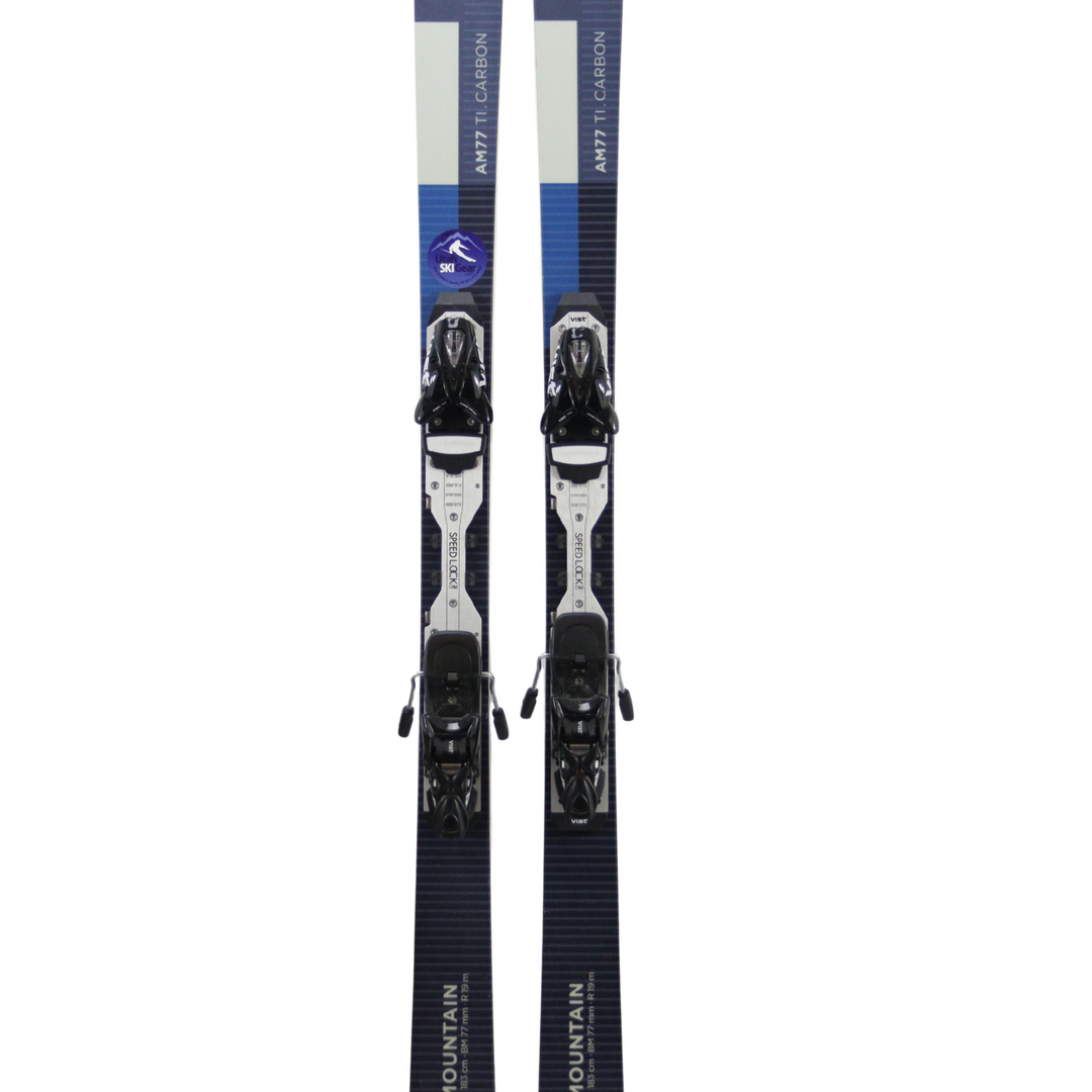 Augment ( Van Deer ) All Mountain 77 TI Carbon 183cm + Vist 614 Bindings w/ Plate - USED Utah Ski Gear