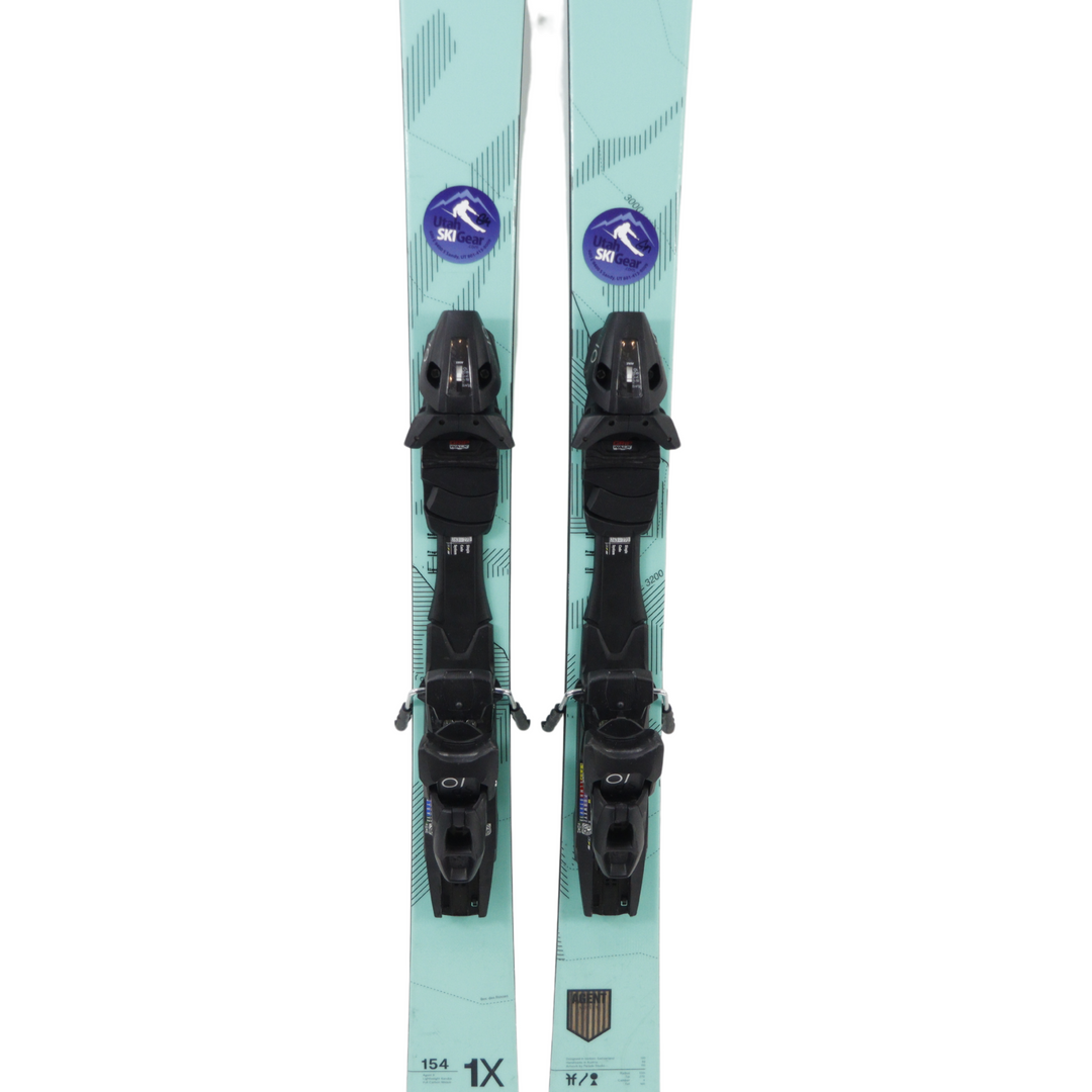 Faction Agent 1X 154cm + Tyrolia SP10 Demo Bindings- USED SKIS Faction