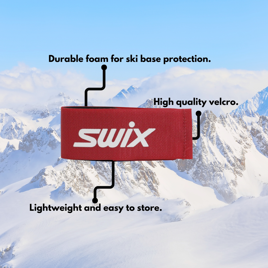 Swix x USG Red Ski Straps (Pair) ACCESSORIES Swix