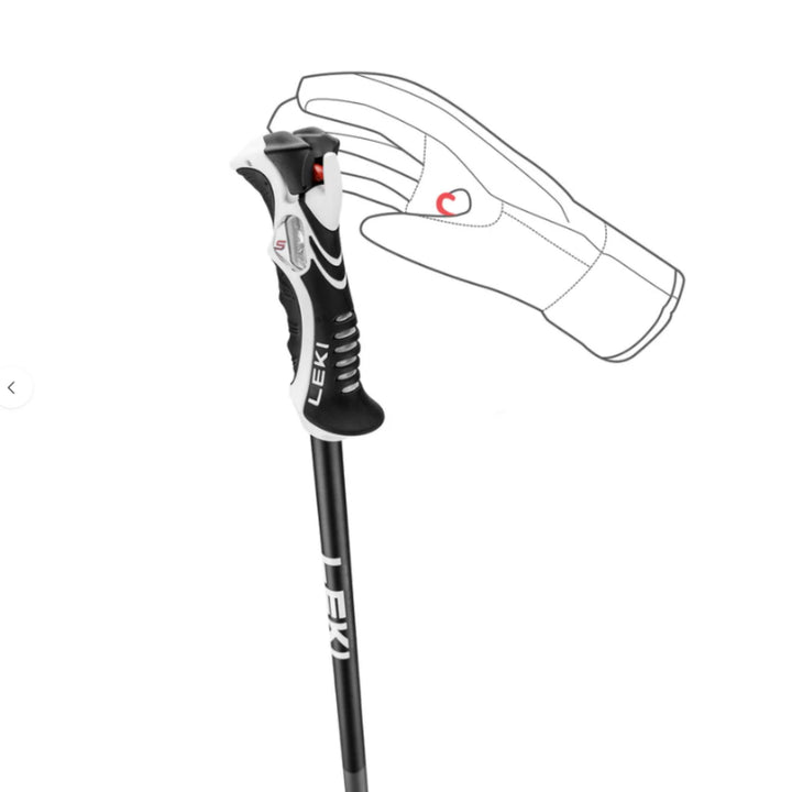 Leki Bold Lite S Ski Poles - 2025 SKI POLES Leki