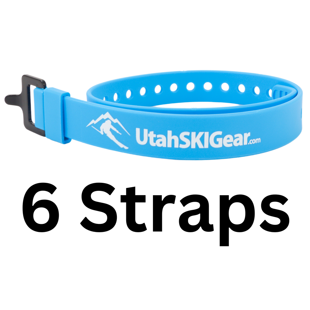 Utah Ski Gear Ski Strap with Aluminium Buckle Utah Ski Gear 6-pack