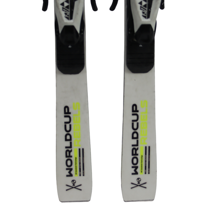 Head World Cup Rebels Jr GS 144 + Head Raceplate Jr 20prc + Fischer FJ7 USED USED SKIS Utah Ski Gear