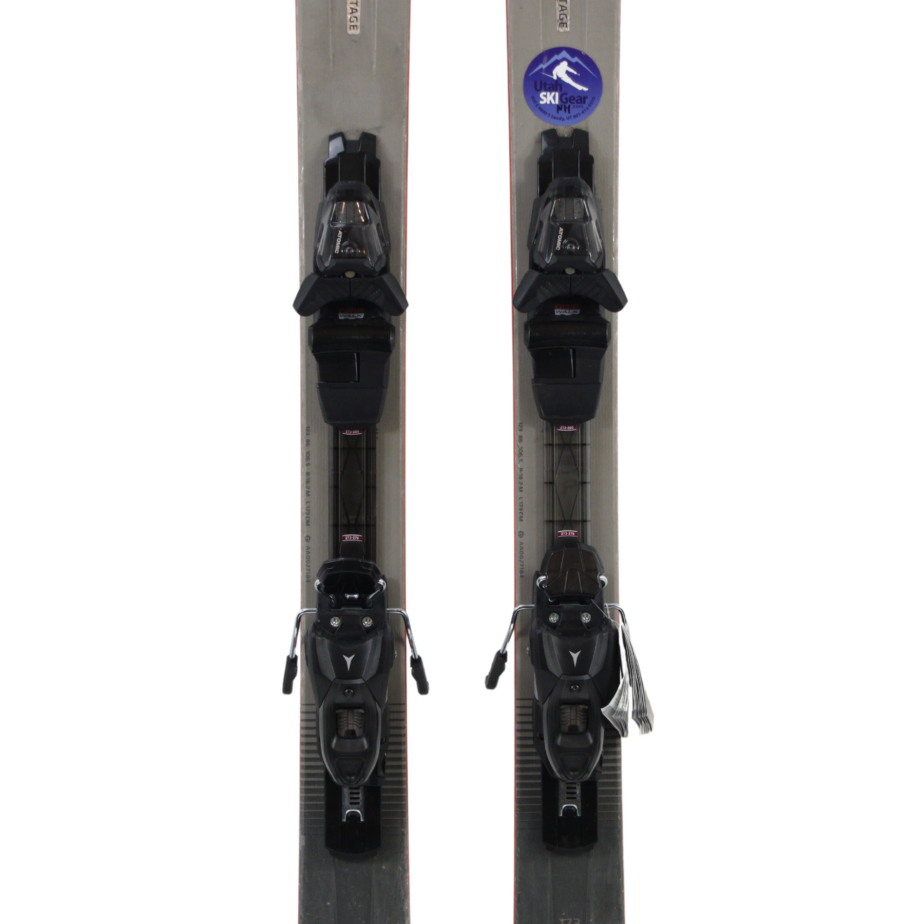 Atomic Vantage 86 C 173cm Skis and Atomic 10 Demo Bindings USED Atomic Vantage 86 C 173cm Skis and Atomic 10 Demo Bindings USED