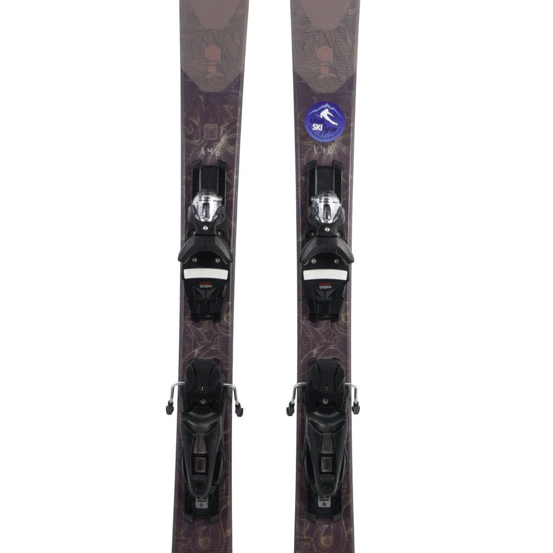 Rossignol Experience 86 Basalt Women's 148cm + Look NX12 Demo Bindings - USED SKIS Rossignol