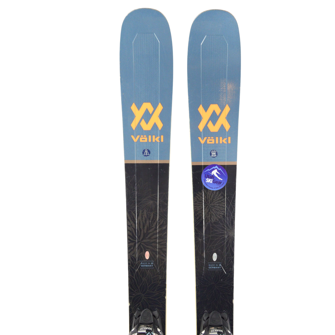 Volkl Secret 92 All-Mountain Skis 2018/19 163cm + Marker Bindings | USED USED SKIS Volkl